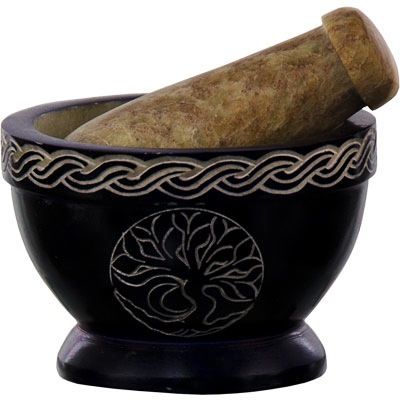 Mortar/Pestle Tree of Life