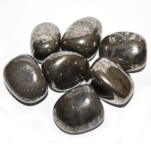 Pyrite tumbled