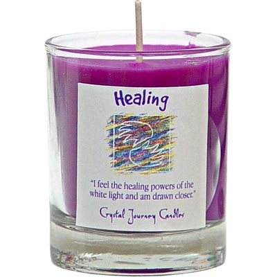 Glass Votive Healing