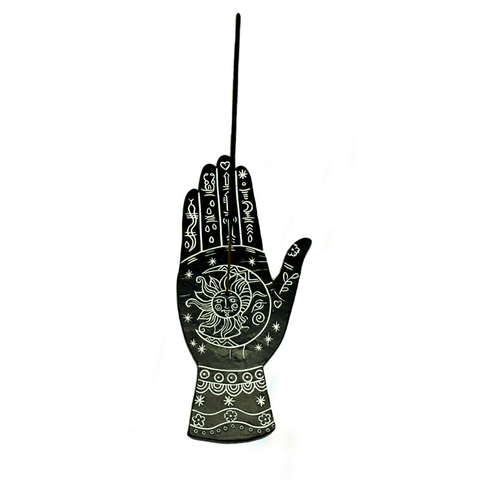 Incense Burner Palmistry Flat