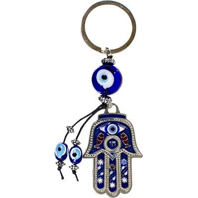 Key chain evil eye fatima