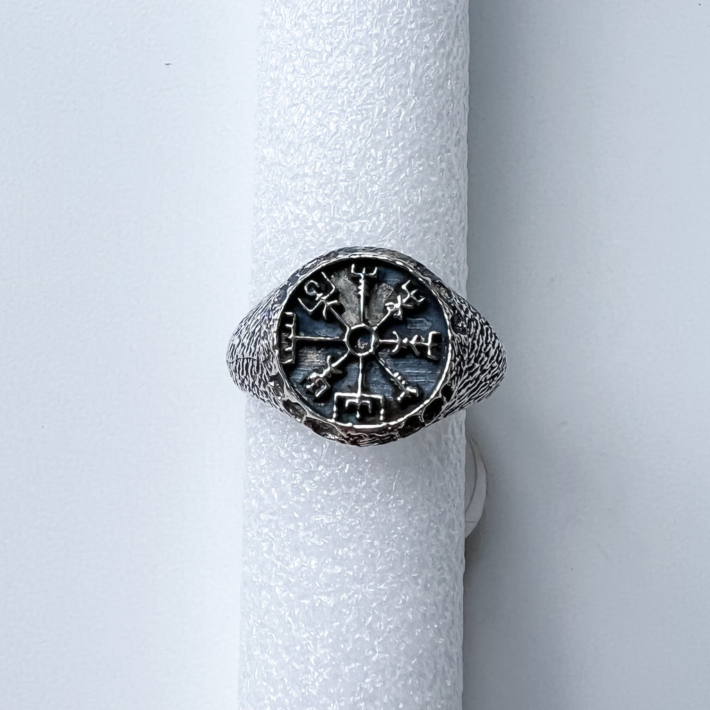 Ring Vegvisir Round Sterling Silver