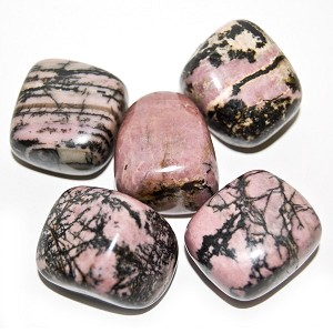 Rhodonite tumbled (1 stone)