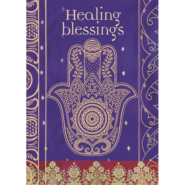 Healing Blessings Greeting Card