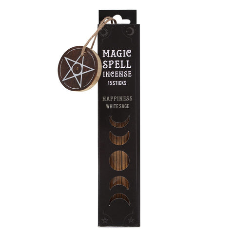 Incense Magic Spell: Happiness - White Sage