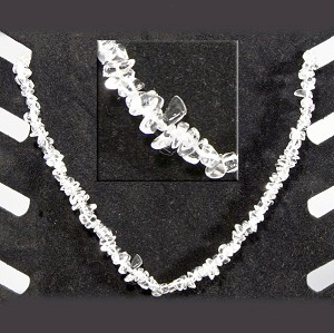 Choker Quartz chips 18