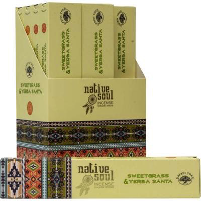 Incense Native Soul Sweetgrass/Yerba Santa