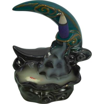 Incense holder backflow - Koi Fish Moon