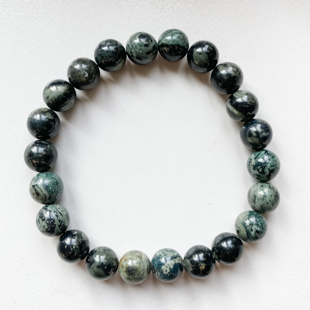 Bracelet 8mm kambaba jasper