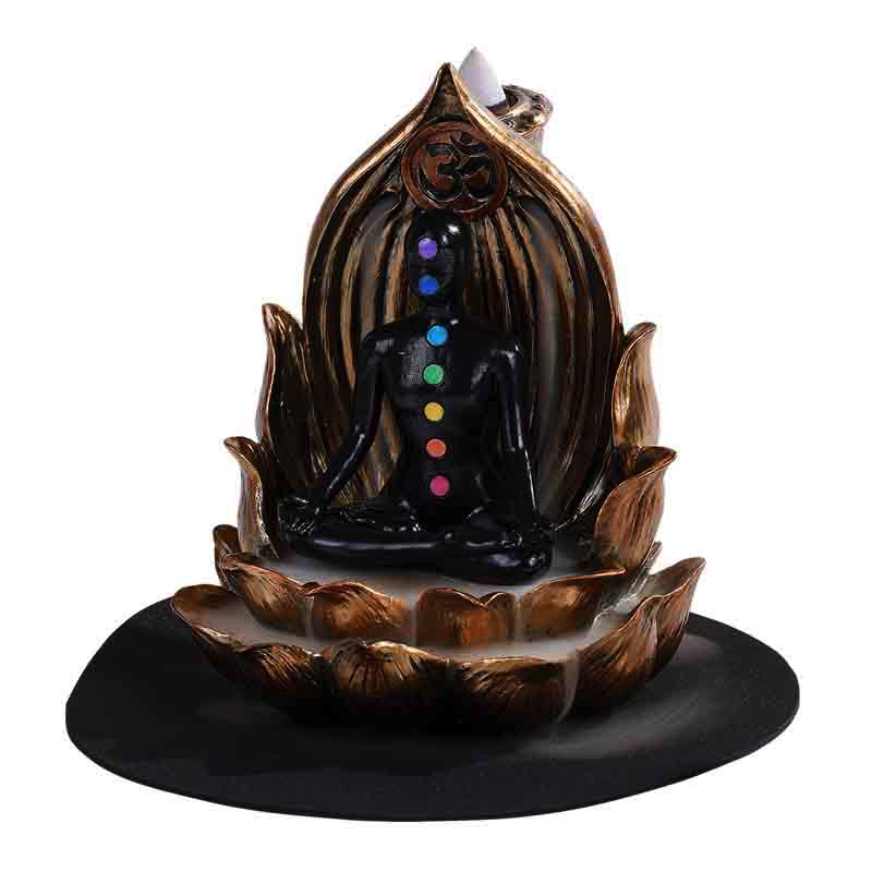 Incense Holder Backflow Chakra