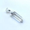 Pendant point quartz sterling silver