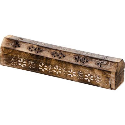 Incense holder/storage Box Fire Burned