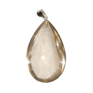 Pendant teardrop Smokey Quartz