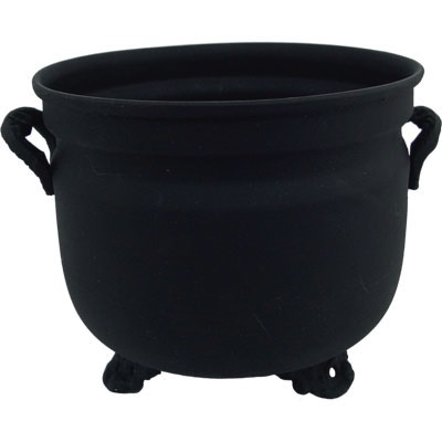 Cauldron 4.75” black metal