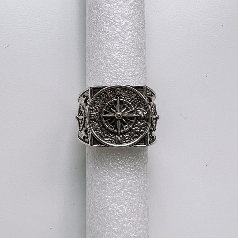 Ring Compass Sterling Silver