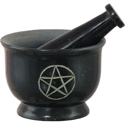 Mortar & Pestle Pentacle